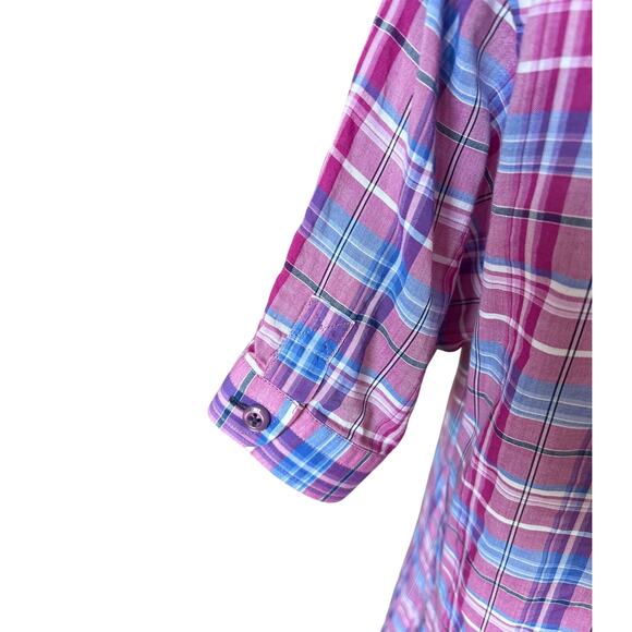 Hammer Made Short Sleeve Button Up Plaid Shirt Men's Medium Designer Details - Picture 6 of 11